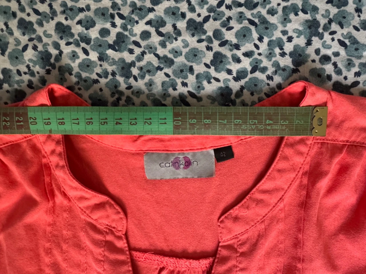 Camiseta longa rosa fluorescente T42 – photo 7